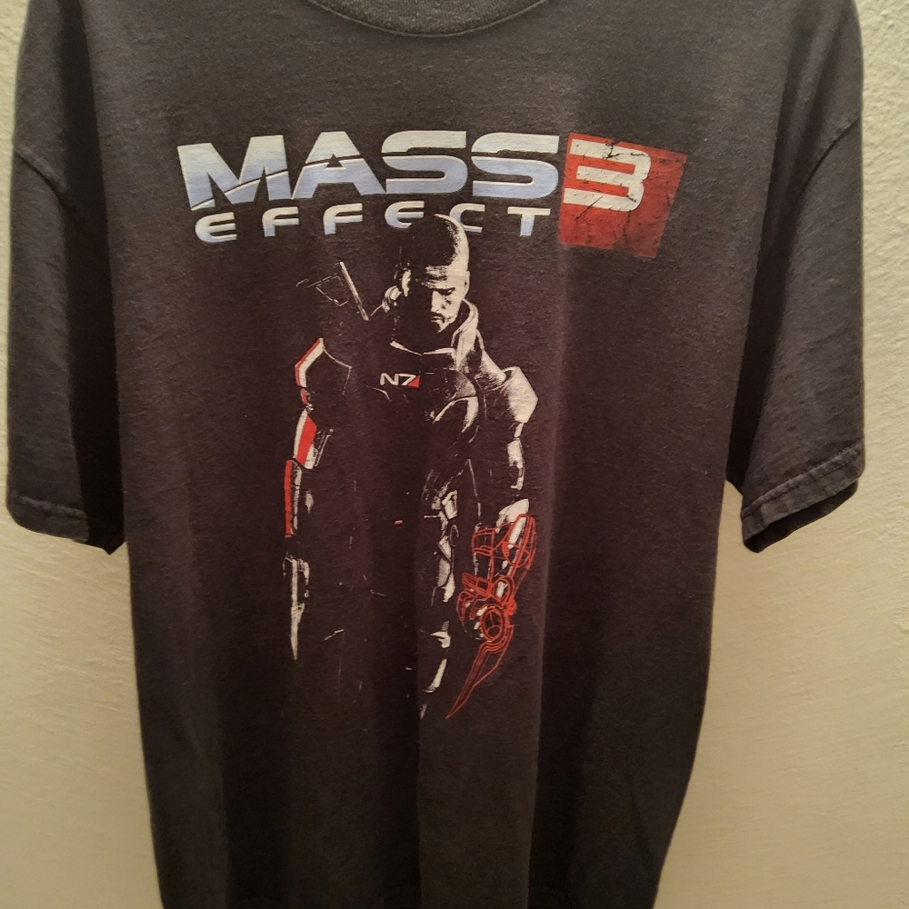 Mass effect 3 promo t shirt used sz xl